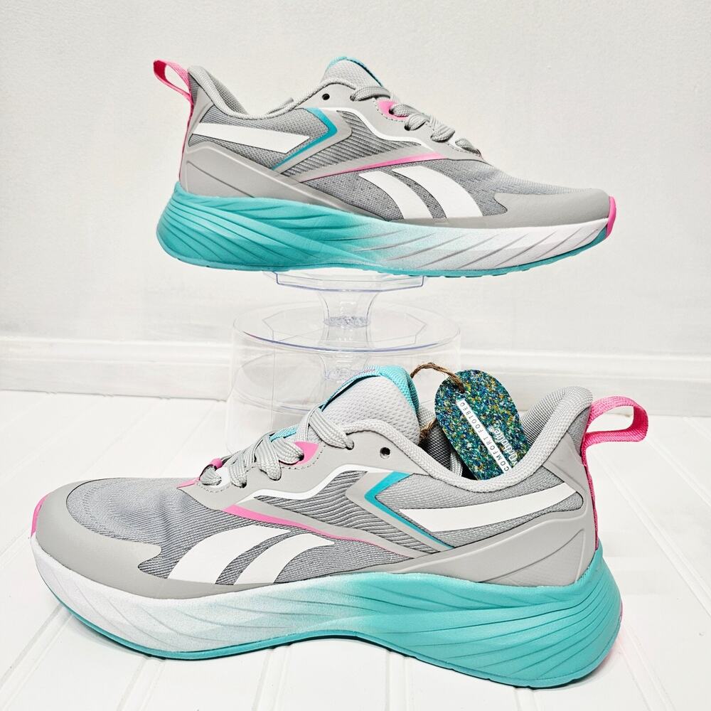 Reebok Verse Women's Shoes Athletic 7 GRAY/AQUA